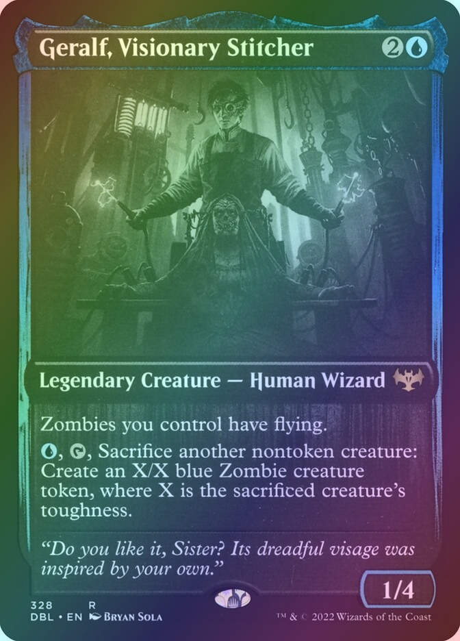 Geralf, Visionary Stitcher (DBL) (328) / Foil