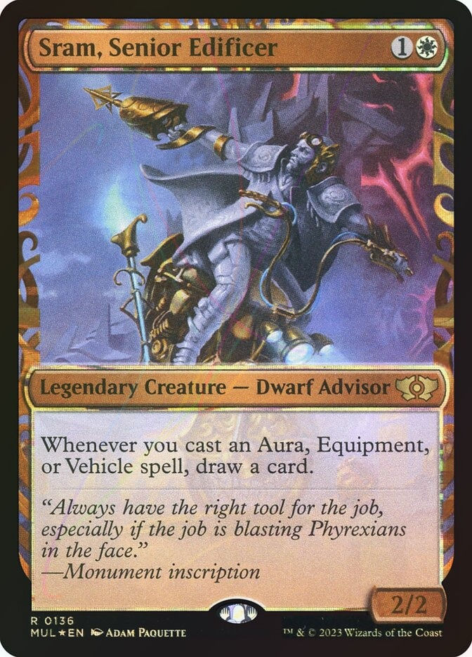 Sram, Senior Edificer (MUL) (136) / Showcase / Halo Foil