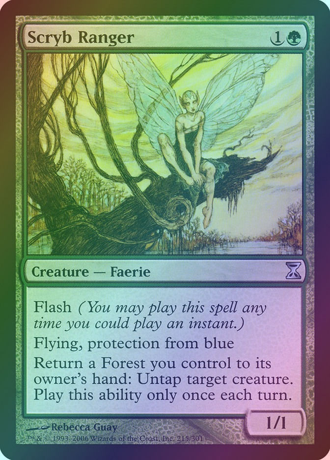 Scryb Ranger (TSP) (215) / Foil