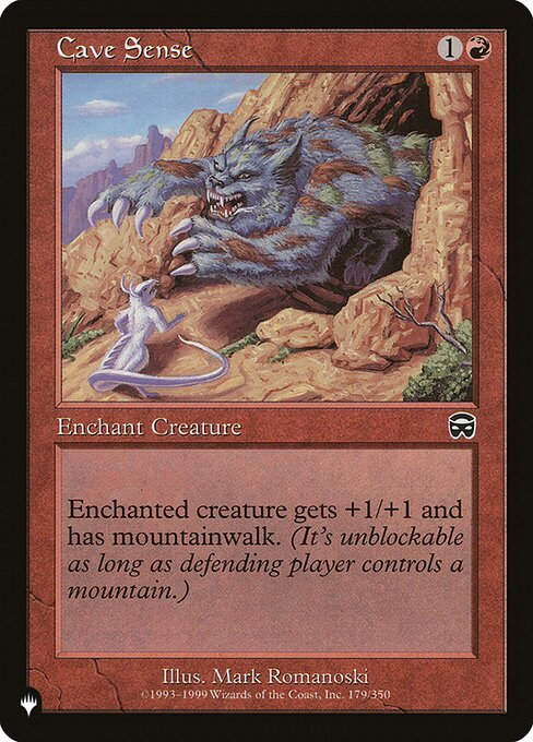 Cave Sense (PLST) (MMQ-179)