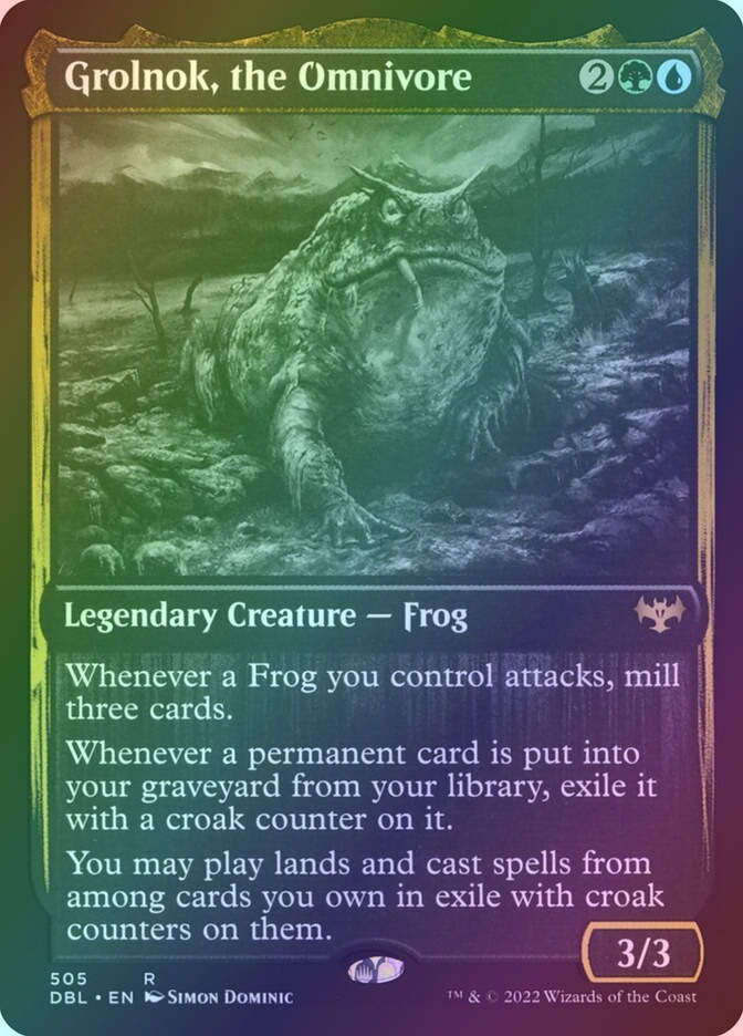 Grolnok, the Omnivore (DBL) (505) / Foil