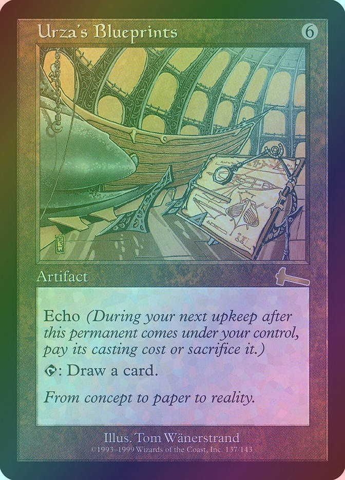 Urza's Blueprints (ULG) (137) / Foil