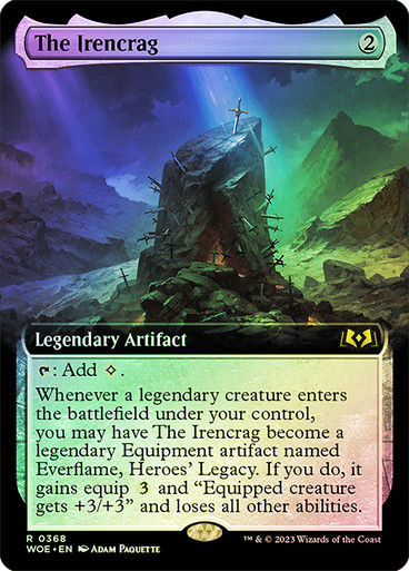 The Irencrag (woe) / Extended Art Foil