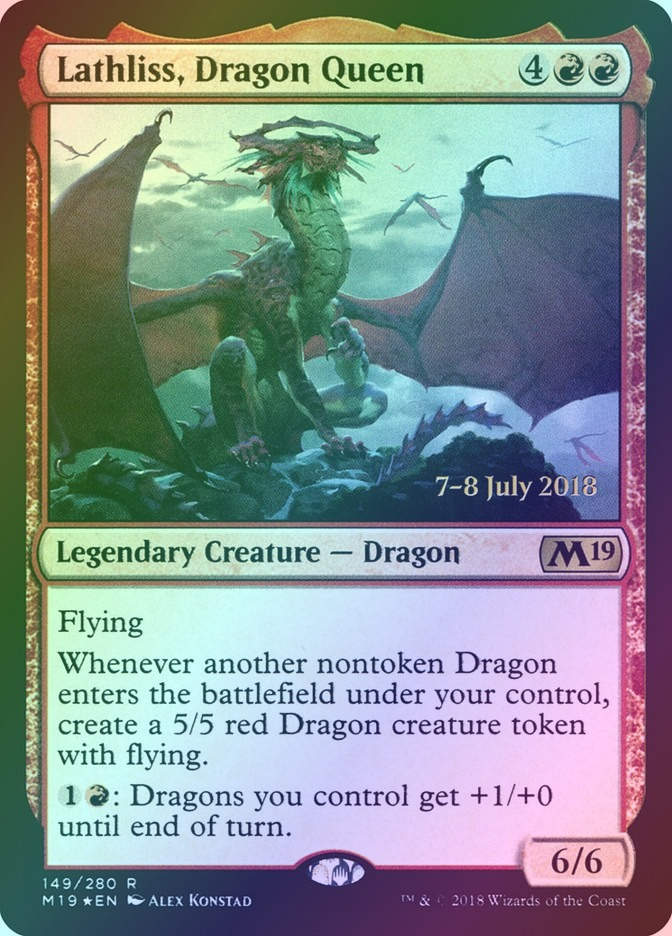 Lathliss, Dragon Queen (PM19) (149s) / Foil
