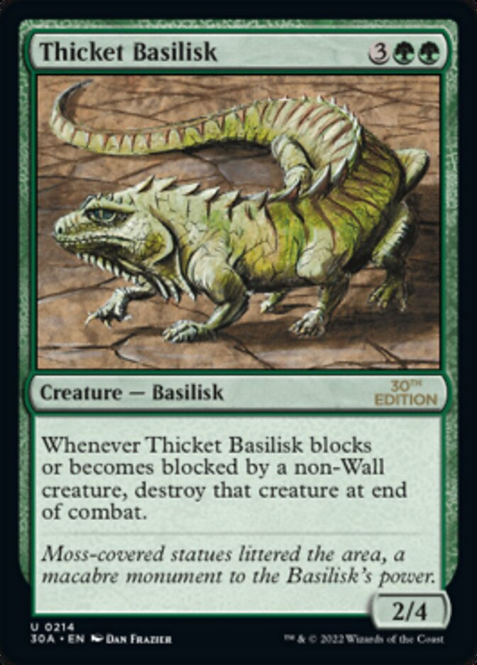 Thicket Basilisk (30a)