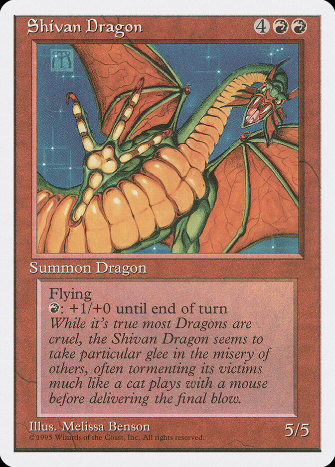 Shivan Dragon (4ED) (220)