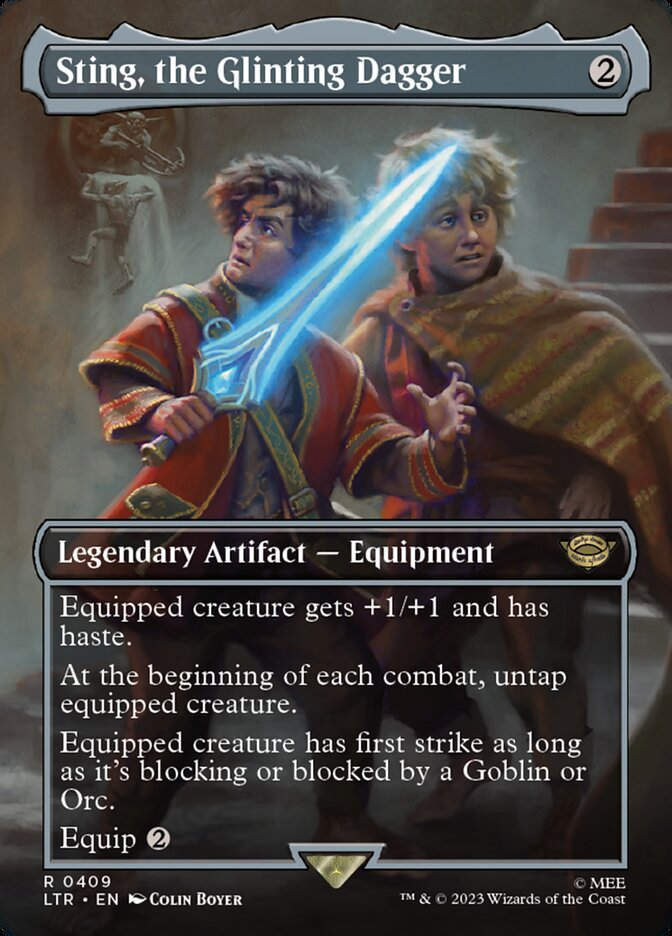 Sting, the Glinting Dagger (LTR) (409) / Borderless