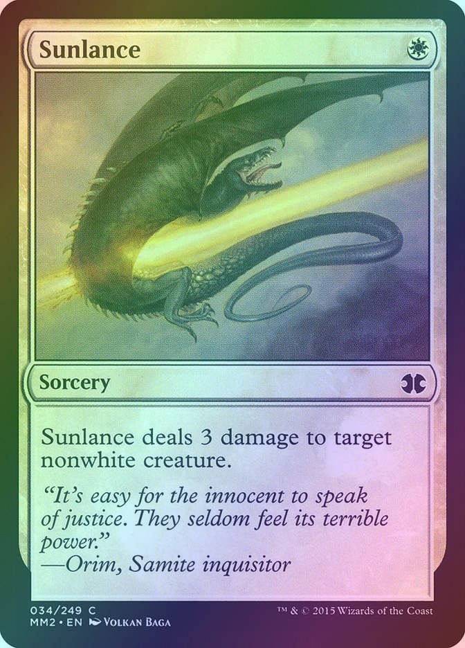 Sunlance (MM2) (34) / Foil