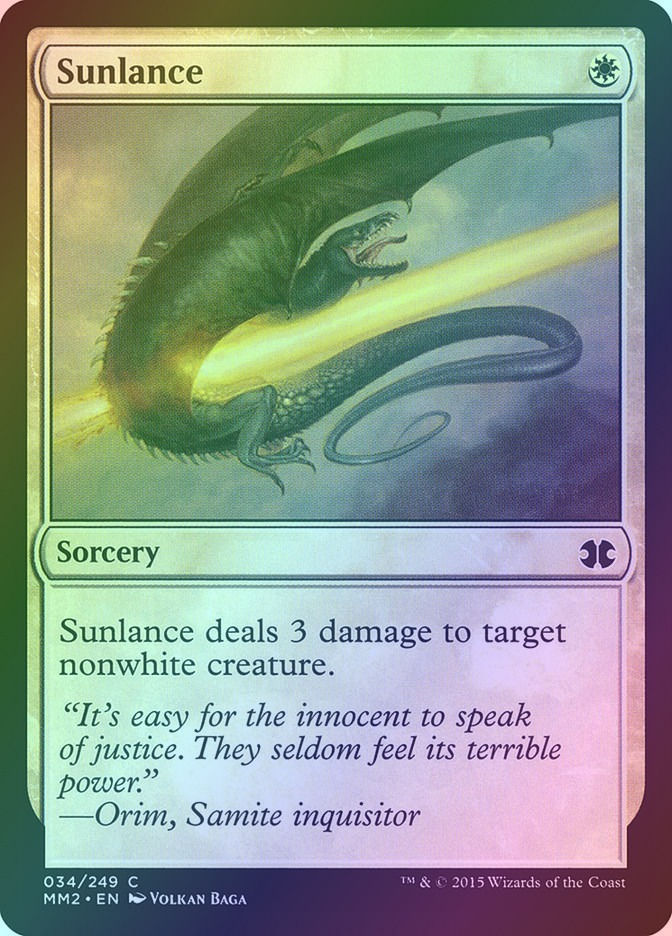 Sunlance (MM2) (34) / Foil