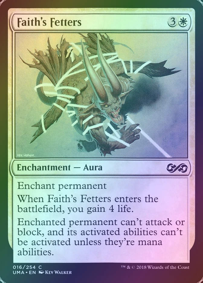 Faith's Fetters (UMA) (16) / Foil