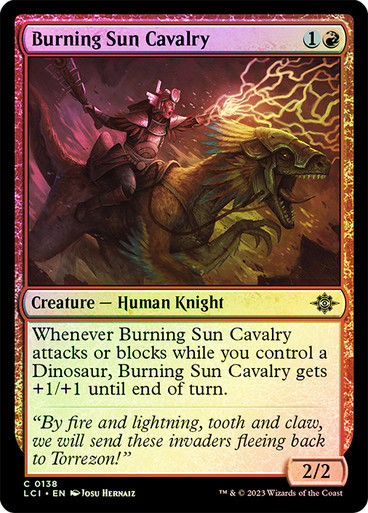 Burning Sun Cavalry (lci) / Foil