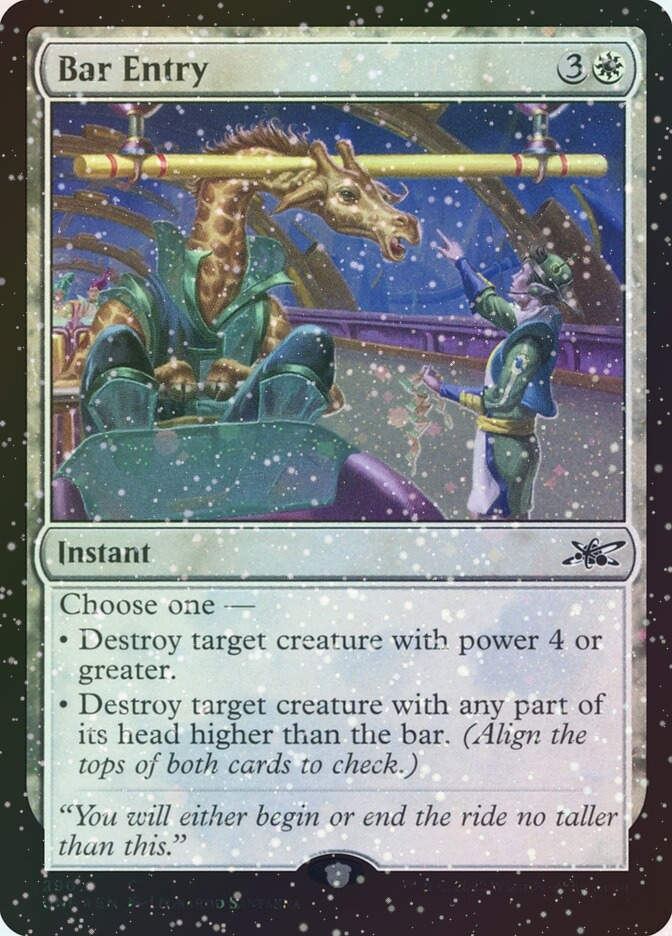 Bar Entry (UNF) (290) / Galaxy Foil