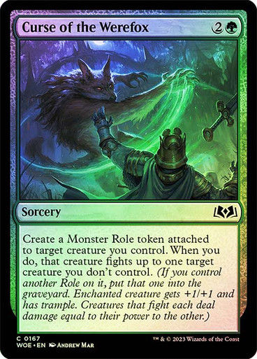 Curse of the Werefox (woe) / Foil