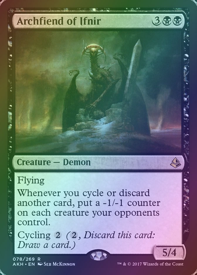 Archfiend of Ifnir (AKH) (78) / Foil