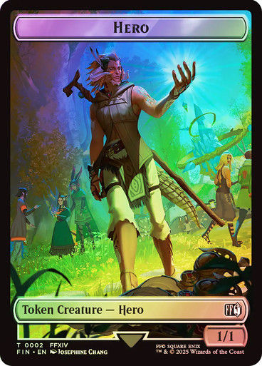 Copy // Hero Token T02 (TFIN) / Foil — cara 2 de 2