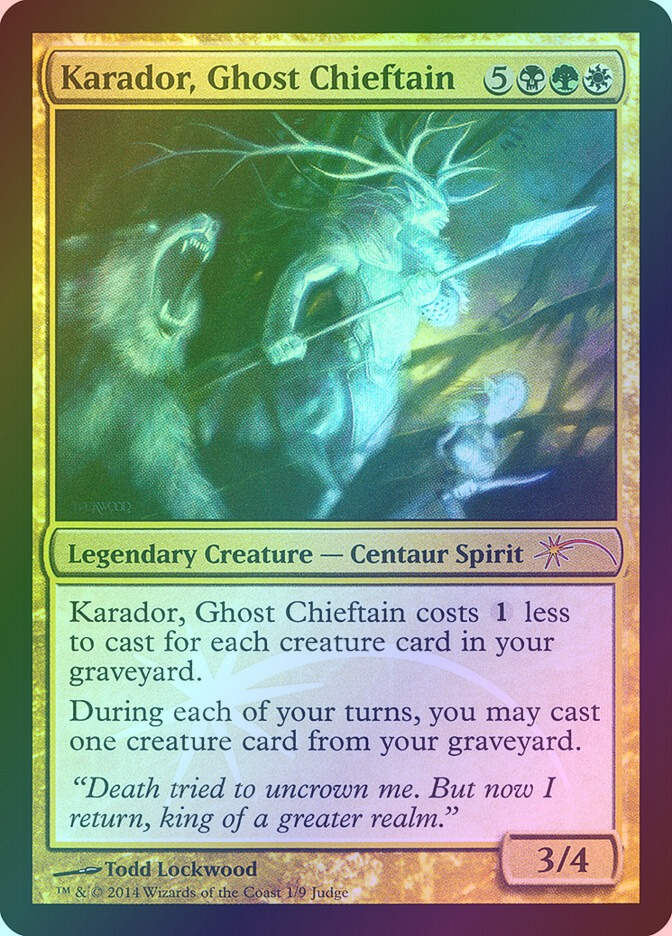 Karador, Ghost Chieftain (J14) (1) / Foil