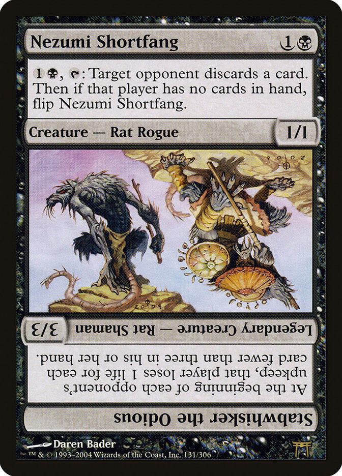 Nezumi Shortfang // Stabwhisker the Odious (CHK) (131)