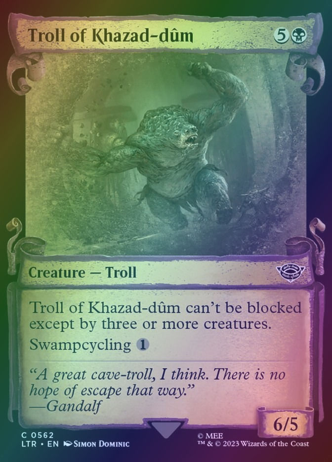 Troll of Khazad-dûm (LTR) (562) / Showcase / Foil
