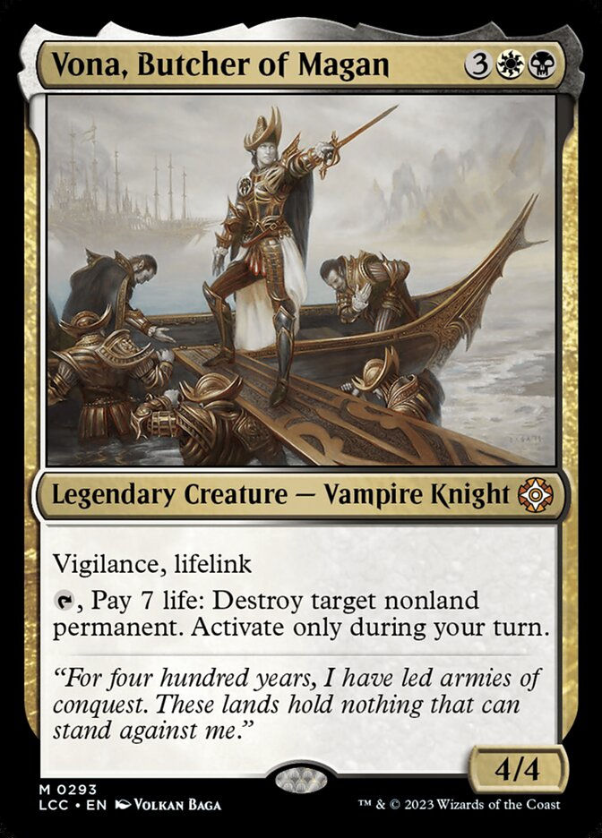 Vona, Butcher of Magan (LCC) (293)