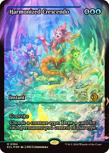 Harmonized Crescendo (ECL) (384) / Showcase / Foil