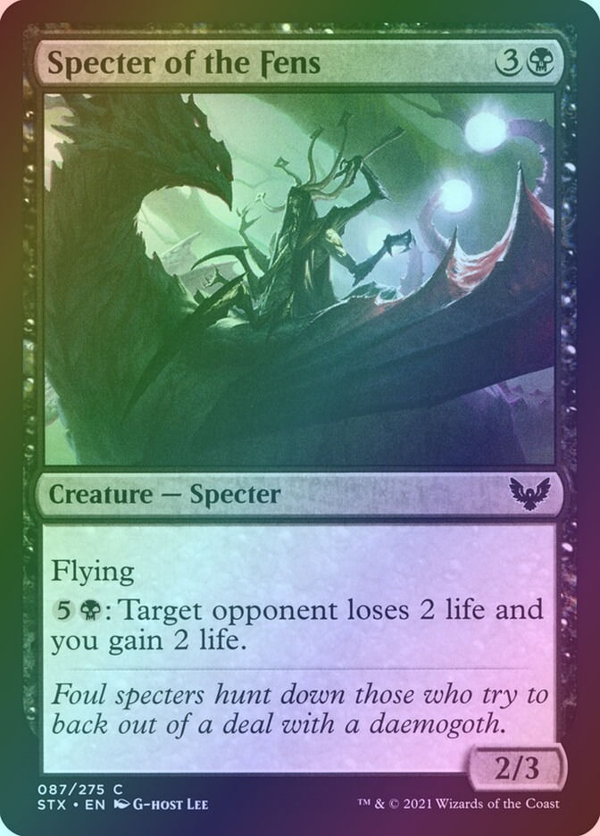 Specter of the Fens (STX) (87) / Foil