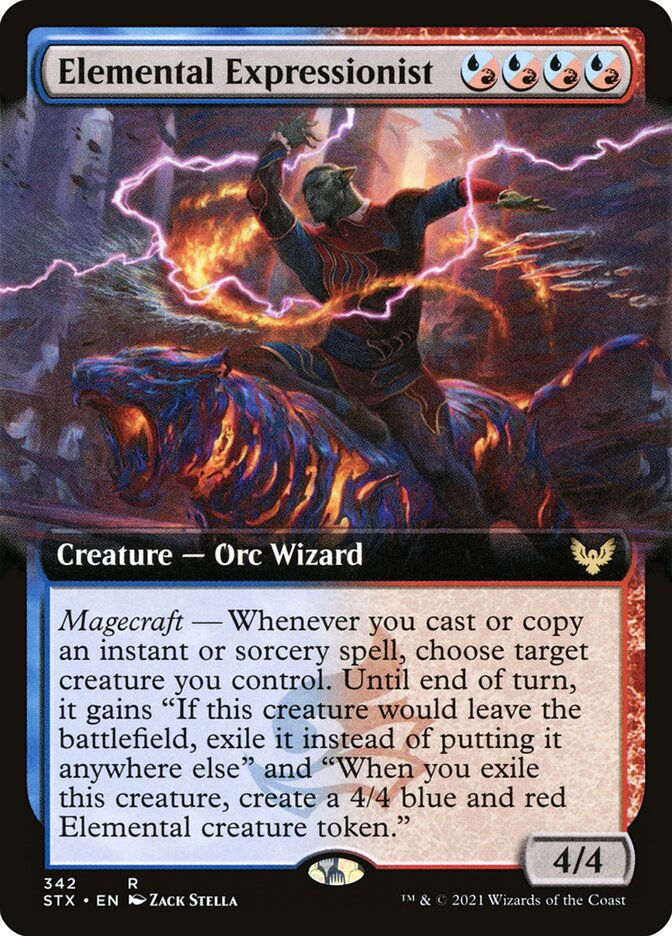 Elemental Expressionist (STX) (342) / Extended Art