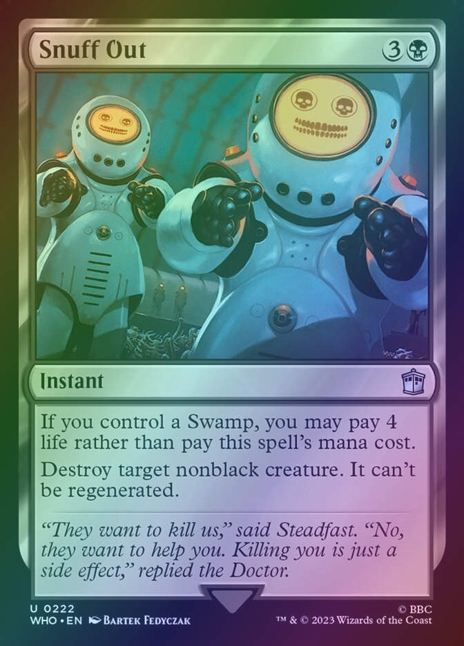 Snuff Out (WHO) (222) / Foil