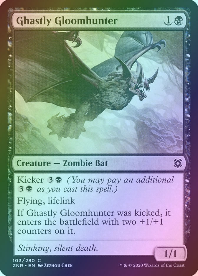 Ghastly Gloomhunter (ZNR) (103) / Foil