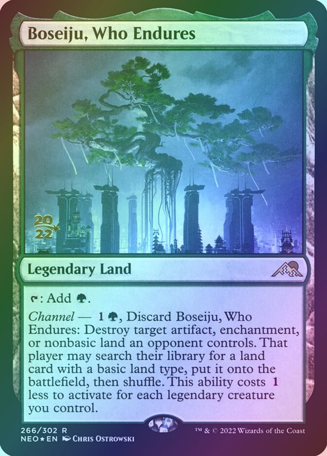 Boseiju, Who Endures (PNEO) (266s) / Foil
