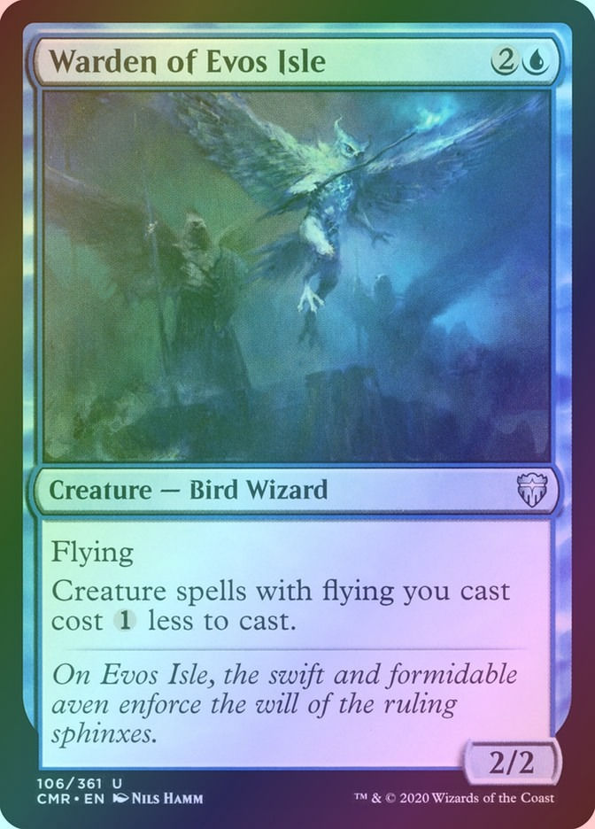 Warden of Evos Isle (CMR) (106) / Foil