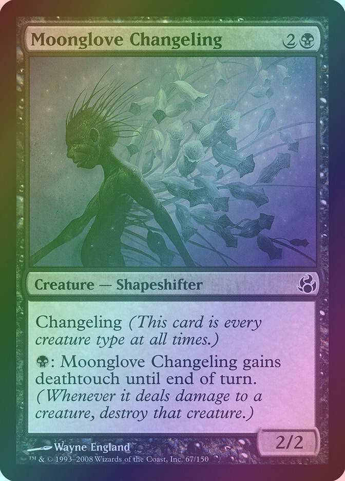 Moonglove Changeling (MOR) (67) / Foil