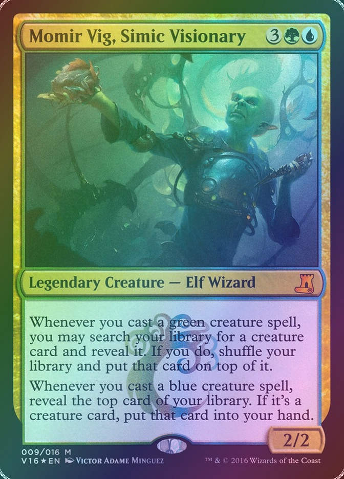 Momir Vig, Simic Visionary (V16) (9) / Foil