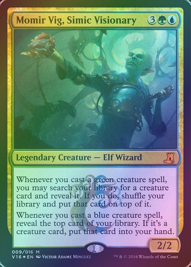 Momir Vig, Simic Visionary (V16) (9) / Foil
