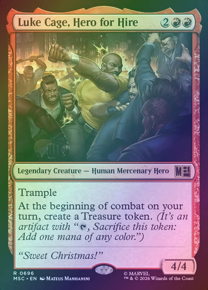 Luke Cage, Hero for Hire (MSC) (696) / Foil