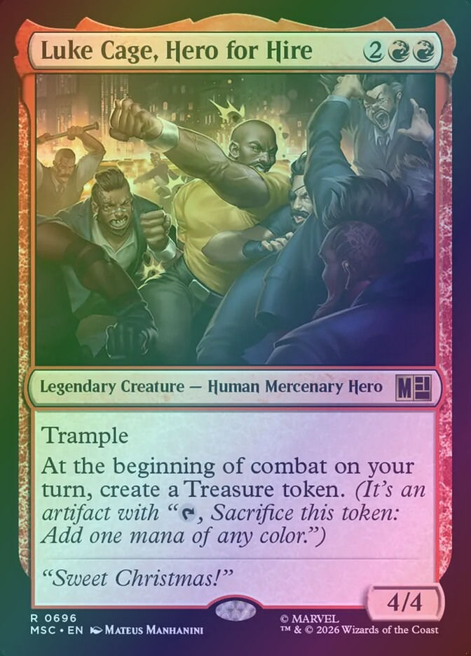 Luke Cage, Hero for Hire (MSC) (696) / Foil
