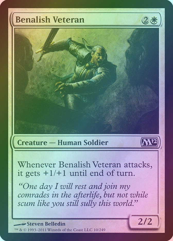 Benalish Veteran (M12) (10) / Foil