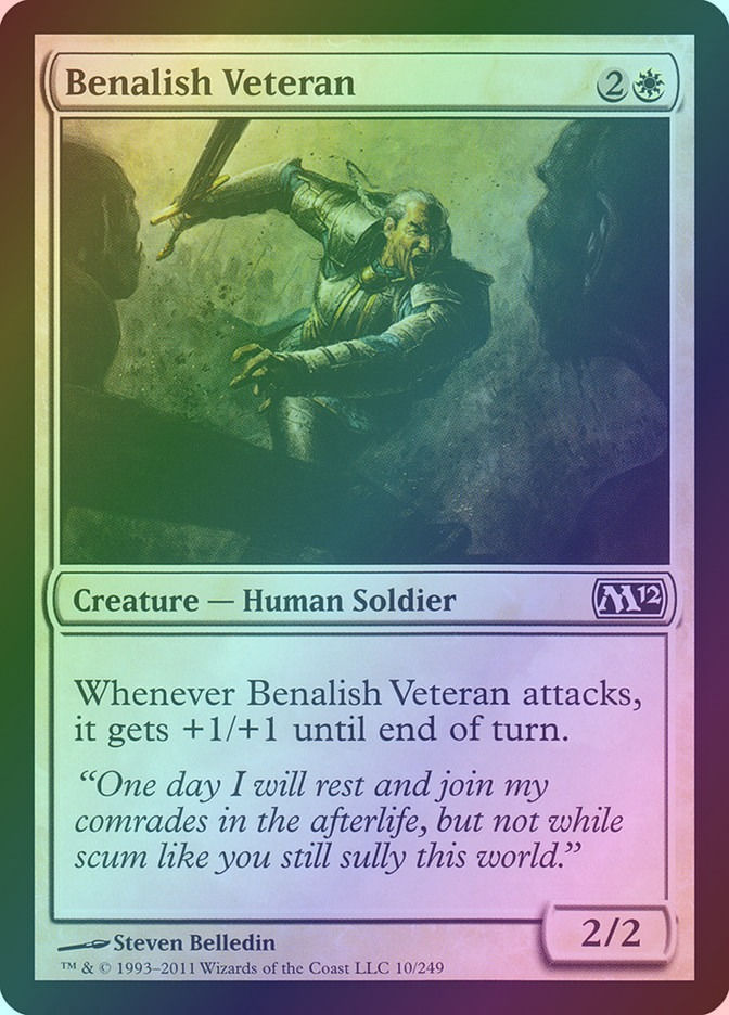 Benalish Veteran (M12) (10) / Foil