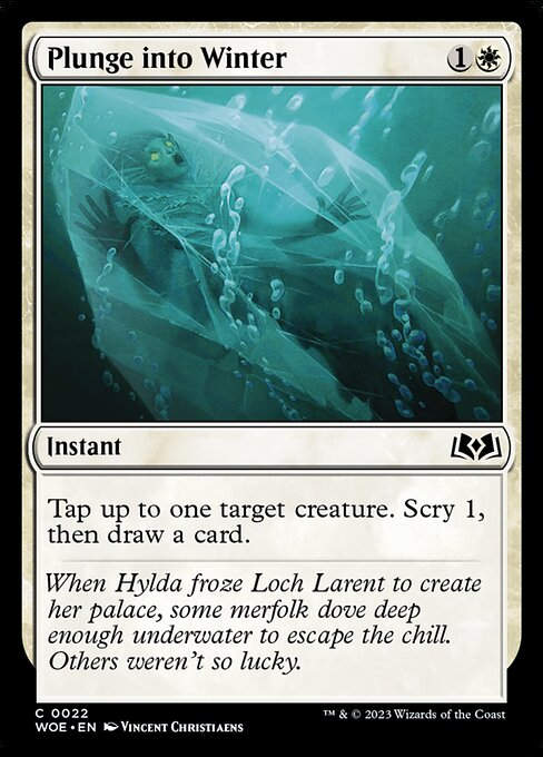 Plunge into Winter (woe)
