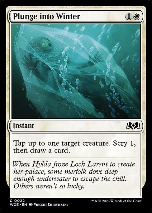 Plunge into Winter (woe)
