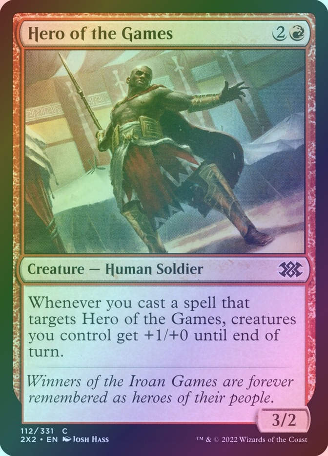 Hero of the Games (2X2) (112) / Foil