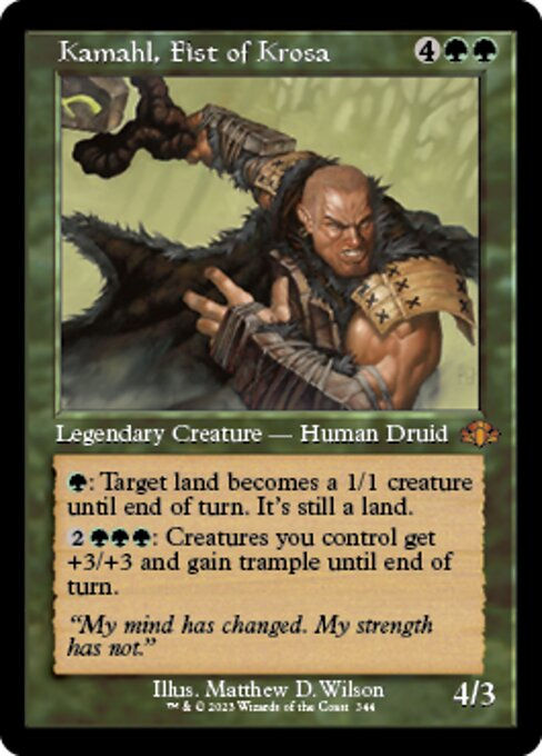 Kamahl, Fist of Krosa (DMR) / Showcase