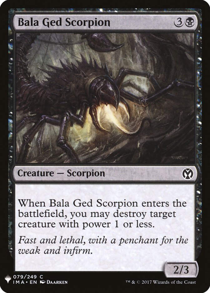 Bala Ged Scorpion (MYS)