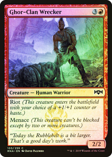 Ghor-Clan Wrecker (RNA) (103) / Foil