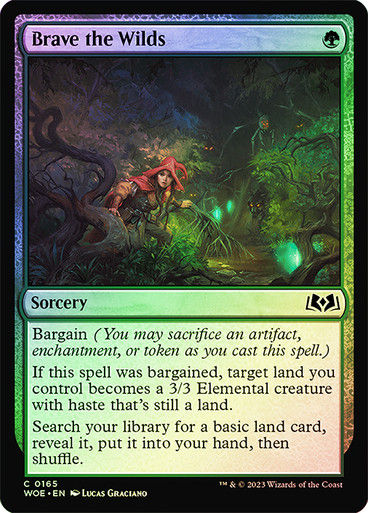 Brave the Wilds (woe) / Foil