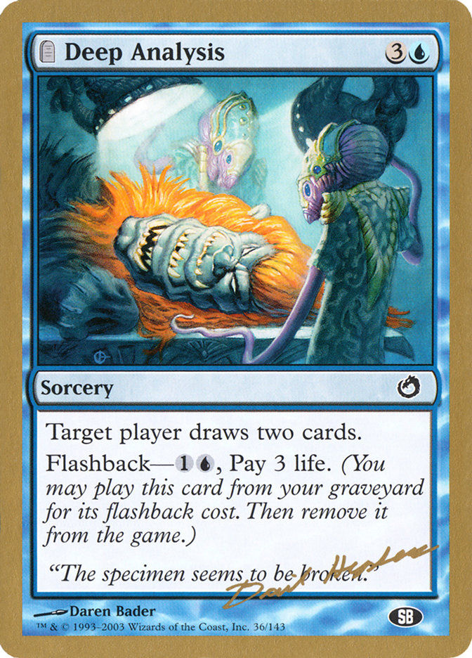 Deep Analysis (WC03) (dh36sb)