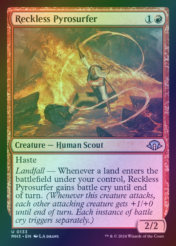 Reckless Pyrosurfer (MH3) (133) / Foil