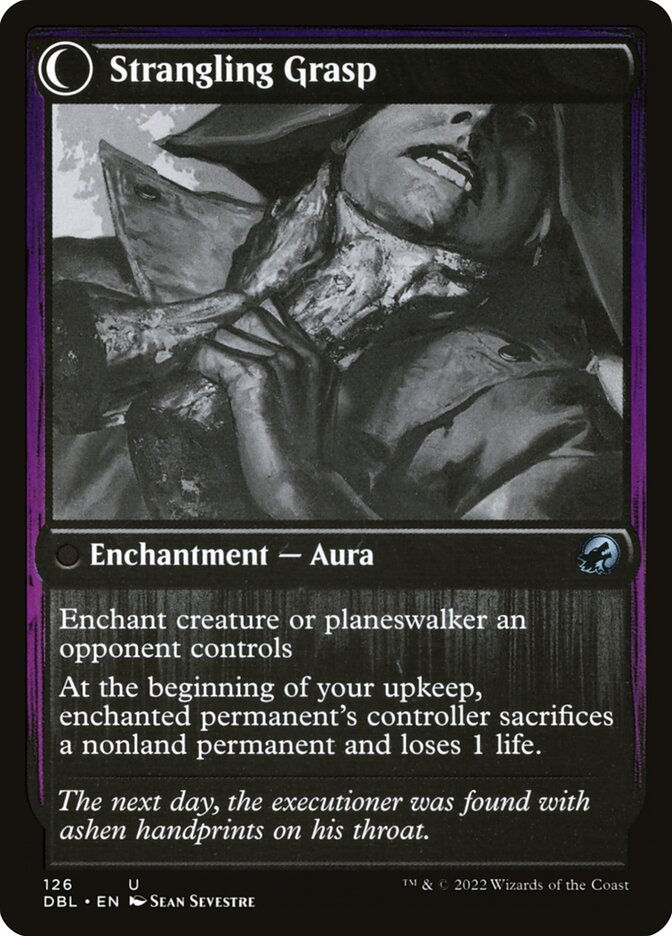 Vengeful Strangler // Strangling Grasp (DBL) (126) — cara 2 de 2