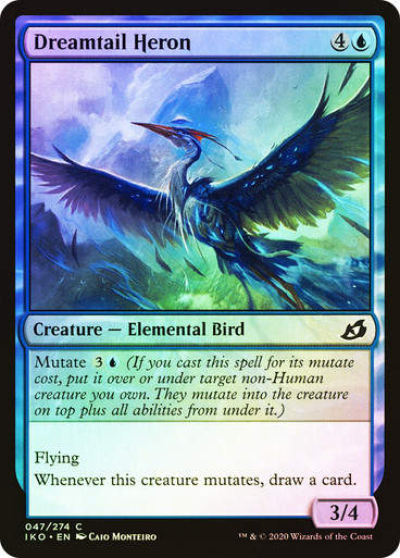 Dreamtail Heron (IKO) (47) / Foil