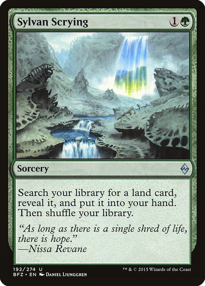Sylvan Scrying (BFZ) (192)