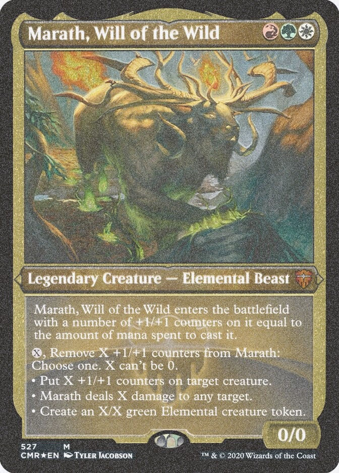 Marath, Will of the Wild (CMR) (527) / Foil Etched
